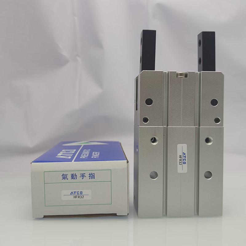亚德客型180度开闭型手指气动气缸hfr10/hfr16/20/25/32/n/h通孔