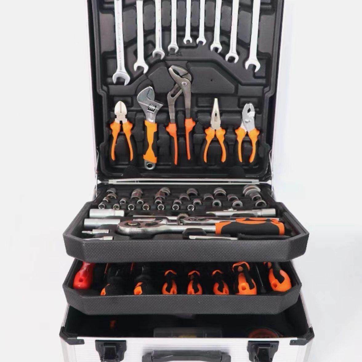 工具组套修车工具全套车载工具箱工箱套装汽修汽修一整套家用工具
