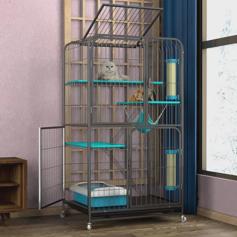 猫笼子二层三层猫别墅四层猫窝猫舍猫咪房子家用宠物笼子室内