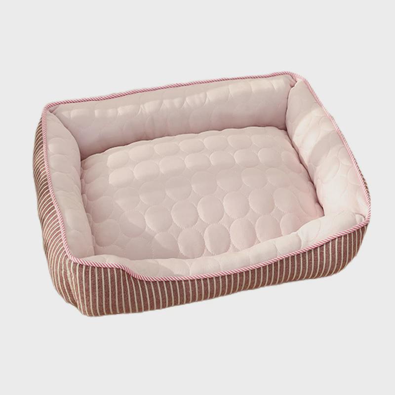 窝夏季冷感狗窝猫窝凉感宠物窝泰迪金毛中小型犬冰丝凉窝宠物狗窝