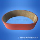 厂家供应覆膜机橡胶平糊盒机带1280x100x8裱纸打孔机吸风皮带