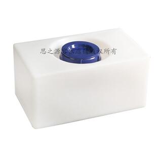 38L车载方形房车水箱pe方桶牛筋方槽白色带盖整体型塑料桶加厚罐