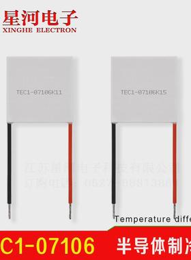 TEC1-07106 半导体电子制冷片冰敷美容仪补水导入仪用30*30mm