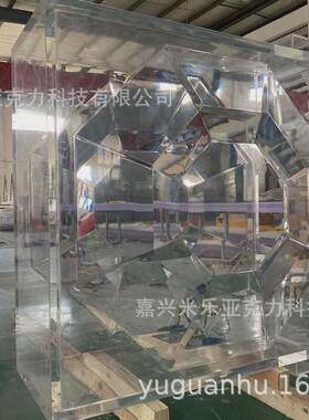 厂家定制异形亚克力鱼缸异形定做超大鱼缸非标鱼缸弧形鱼缸