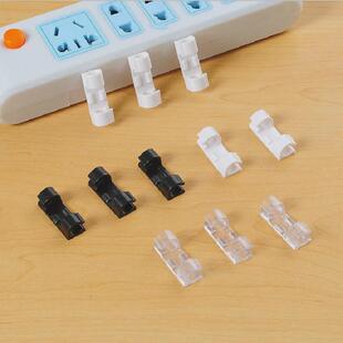 免钉线扣理线器固线夹数据线收纳卡子车载走线网线电线固定器