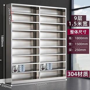 不锈钢食堂碗柜餐具餐盘柜多层员工水杯柜工厂储物收纳放置物架子