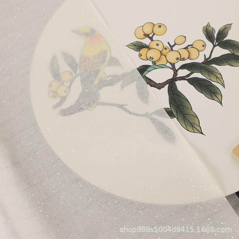 超薄云母熟宣蝉翼透明宣纸三尺四尺工笔画临摹小楷书法白描专用纸