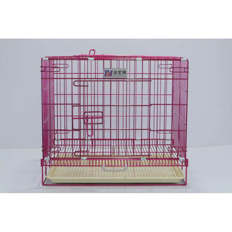 泊艺特猫狗笼子中小型犬宠物笼子用品家用室内猫狗别墅加粗折叠