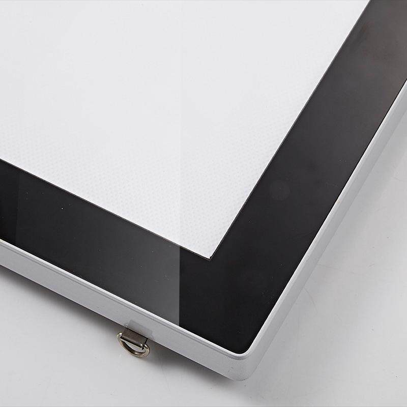 圆角led磁吸灯箱铝合金无边框磁吸灯箱楼宇电梯商场广告宣传栏