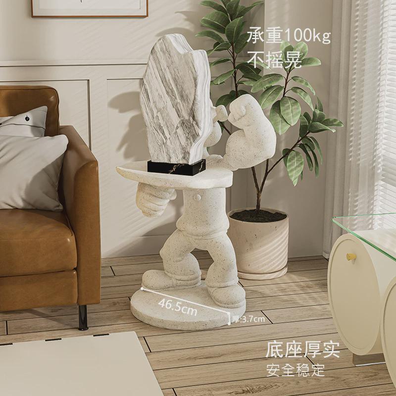 轻奢水手角几客厅家用大力高级感创意小茶几网红设计师艺术边几