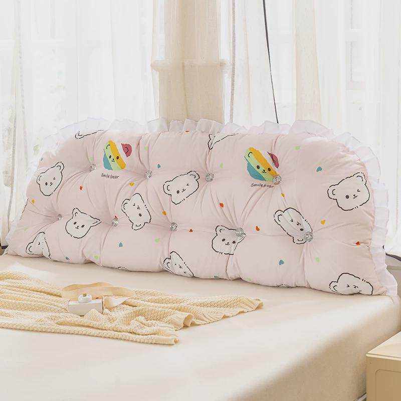 可爱床头靠垫学生宿舍床上靠枕护腰榻榻米软包靠背绑带固定可拆洗,办公设备/耗材/相关服务,3D打印机配件,淘宝优惠券,粉丝福利购,淘宝优惠卷
