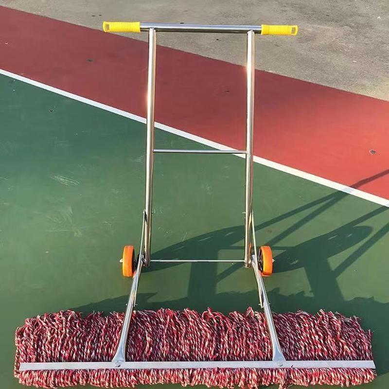 大号尘车平板除尘推车拖地拖把手推式墩布工厂车间物业用棉线排拖