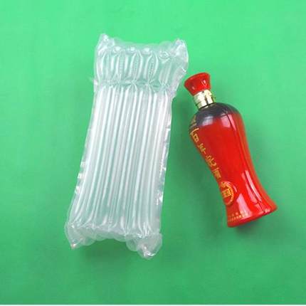 热销7柱高25CM皖酒充气气柱袋快递缓冲气泡袋防震气泡膜包装气泡