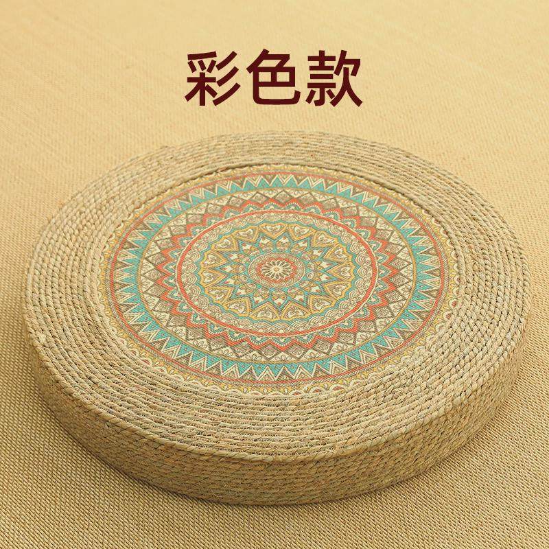s588草编座打坐垫禅修垫拜佛地垫跪垫家用冥想坐垫地上打蒲团,居家布艺,椅垫,淘宝优惠券,粉丝福利购,淘宝优惠卷