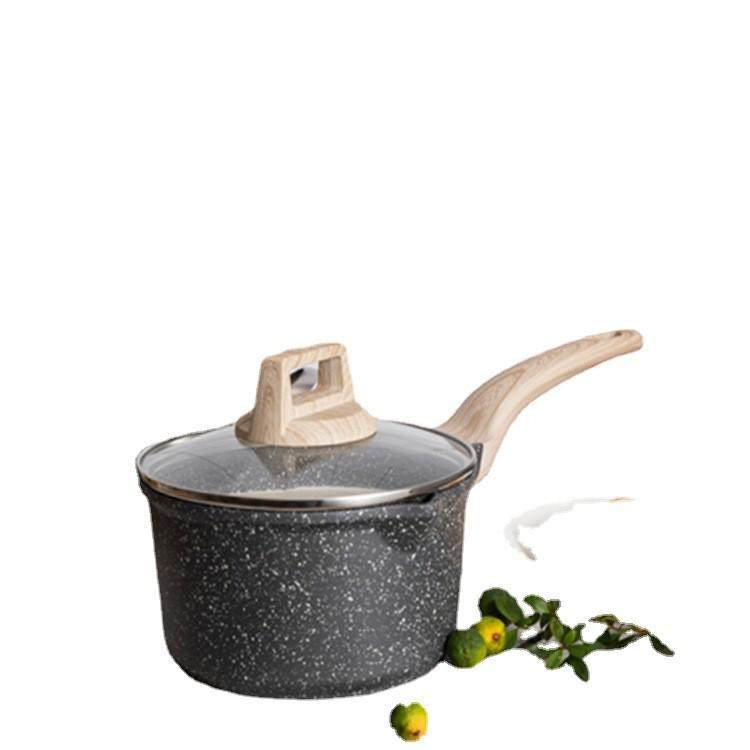 麦饭石不沾锅奶锅平底锅宝宝辅食锅多功能家用泡面热牛奶小煮锅,金属材料及制品,其他金属制品,淘宝优惠券,粉丝福利购,淘宝优惠卷