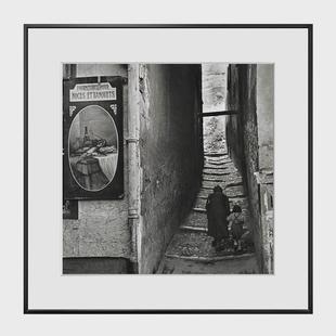 11y黑白松现代简约布列人物摄影集装饰画客厅玄关怀旧样板间组合