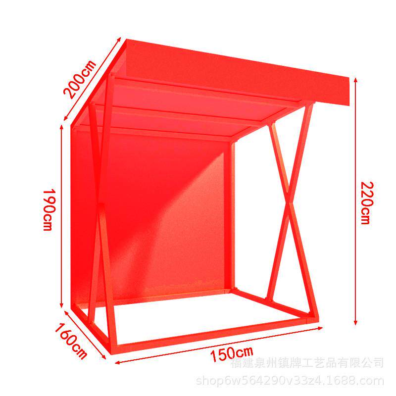 集市夜市摆摊帐篷户外棚商场超市铁艺活动挂布摊位货架创意展示架