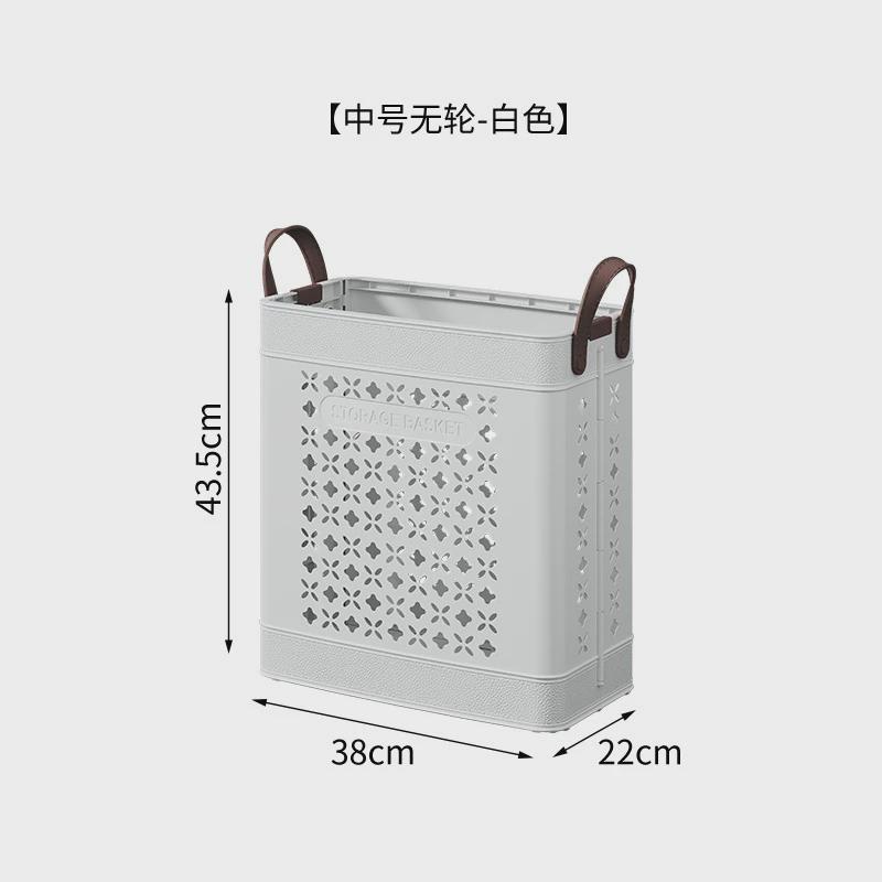 脏衣篮衣物收纳筐大容量可折叠家用卫生间浴室高颜值脏衣篓推车