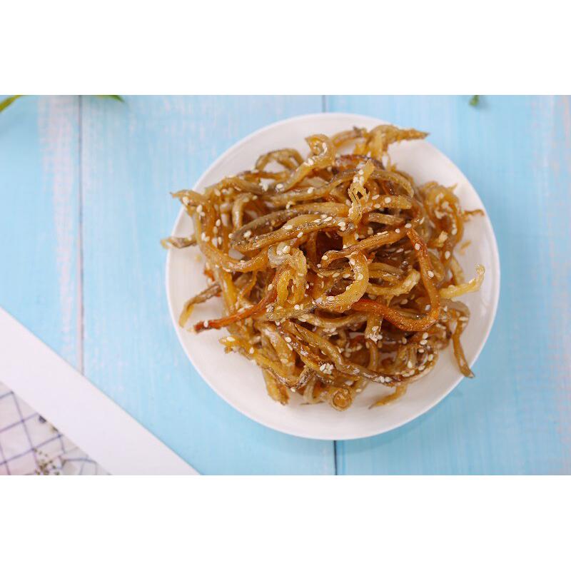 新货北海特产香辣鳗鱼丝袋装麻辣鱼鱼仔小鱼干海味零食即食小包装