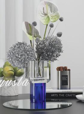 热销轻奢简约花瓶酒店卫生间艺术插花器样板房间客厅茶几摆件软装