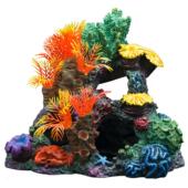 水族箱鱼缸造景礁石摆件仿真树脂珊瑚摆件珊瑚假山鱼虾躲避屋