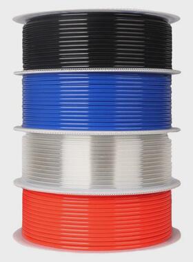 pu气管8mm透明空压机高压气管8*5/6*4/10*6.5/12*8mm红蓝黑黄绿色