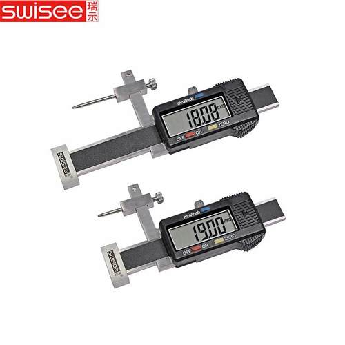 瑞示电子数显游标面差尺面差规0±10/0-20mm台阶高低段差尺段面规