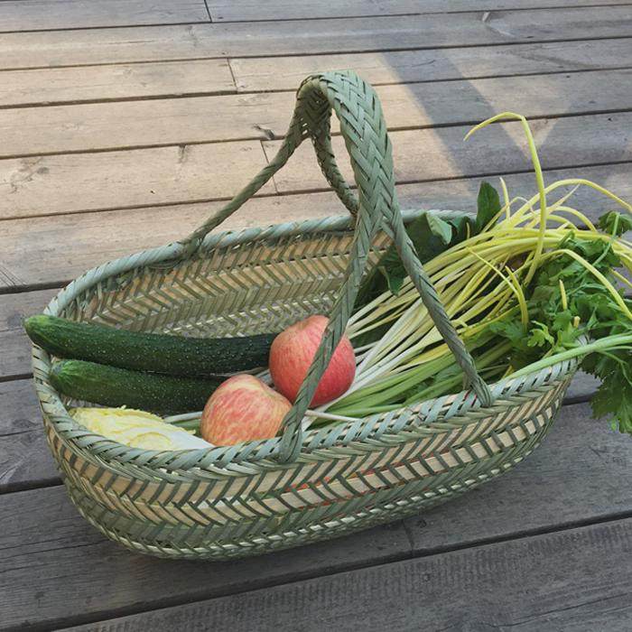 a18竹编竹篮手提买菜篮子手工竹筐水果篮鸡蛋篮厨房收纳筐购家用,收纳整理,橱柜收纳筐,淘宝优惠券,粉丝福利购,淘宝优惠卷