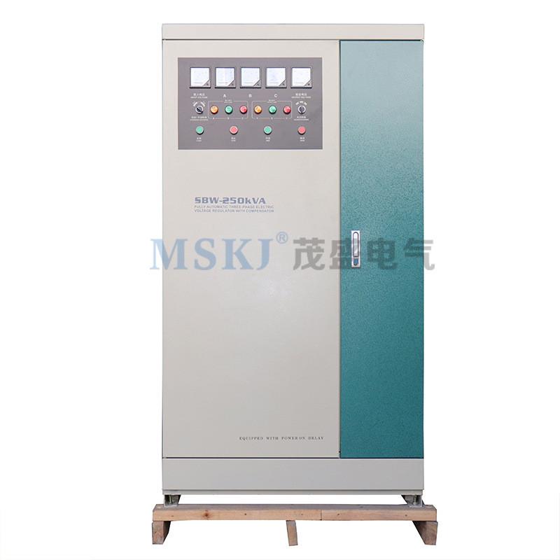 150kw三相大功率稳压器SBW型号补偿式电力稳压器医院工厂工地隧道