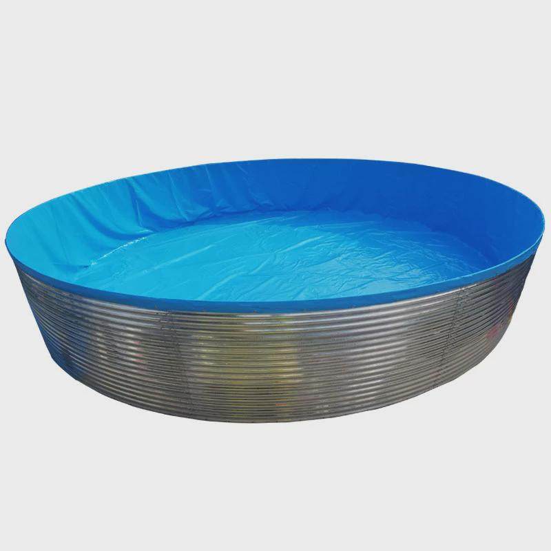 热销热销圆形帆布鱼池镀锌板鱼池户外养鱼池防水布高密度养殖池帆,农机/农具/农膜,农用篷布,淘宝优惠券,粉丝福利购,淘宝优惠卷