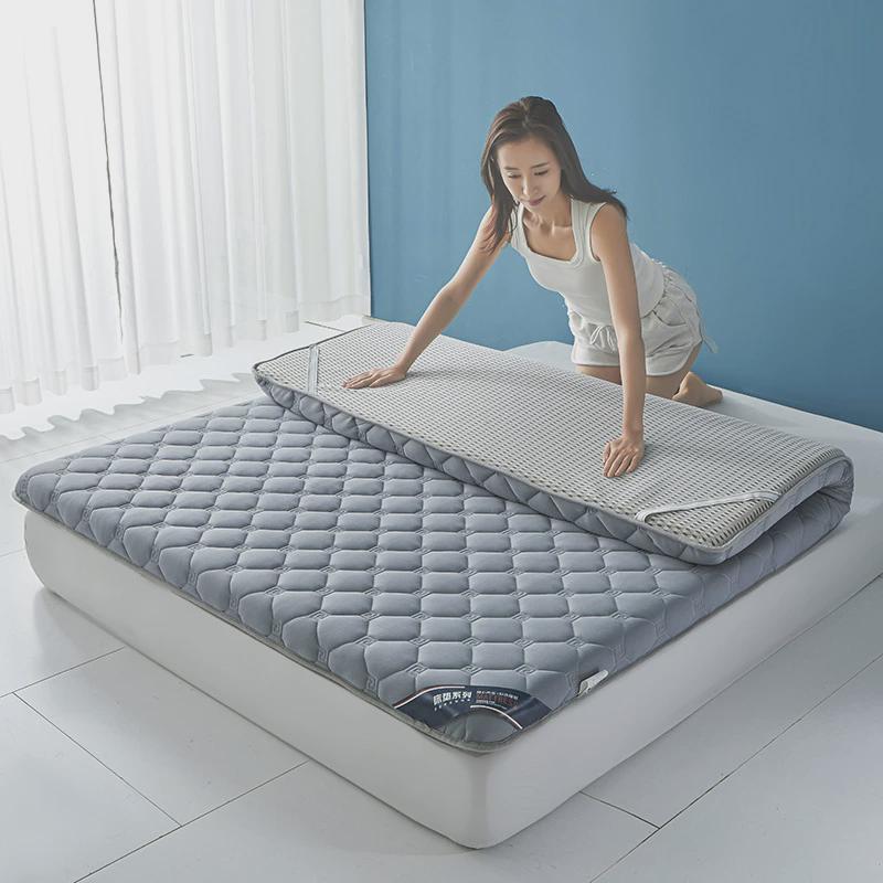 加厚记忆棉乳胶床垫软垫家双单人榻榻米垫海绵垫学生宿舍床褥垫子