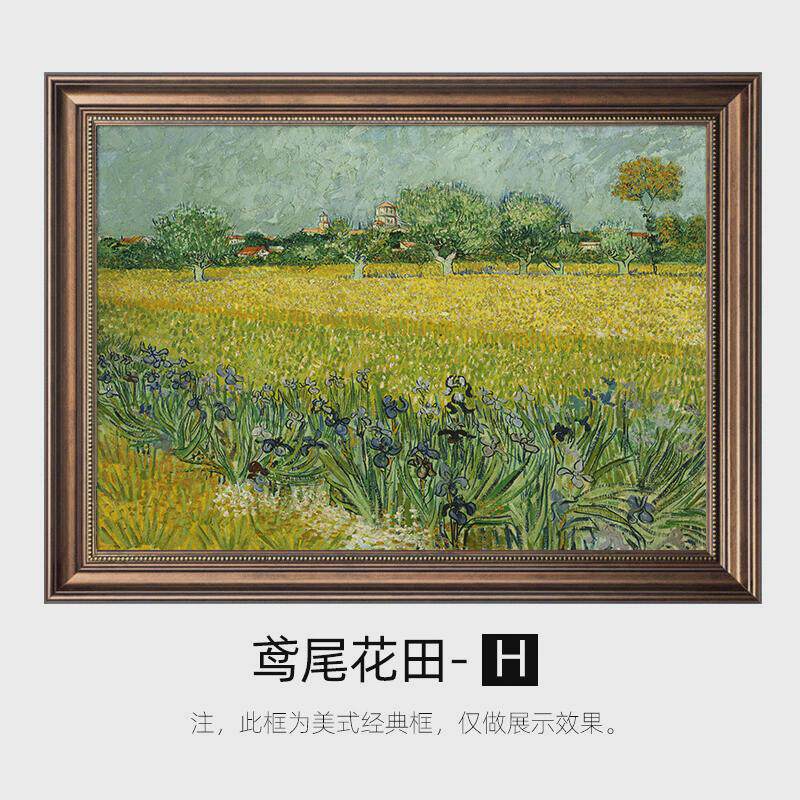 装饰画梵高美式欧式壁画世界名画经典大气客厅玄关走廊卫生间挂画