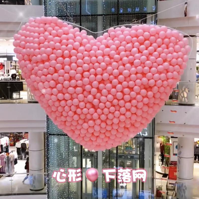气球雨网网兜下落网掉落网放飞公司婚礼开业气球装装饰的网