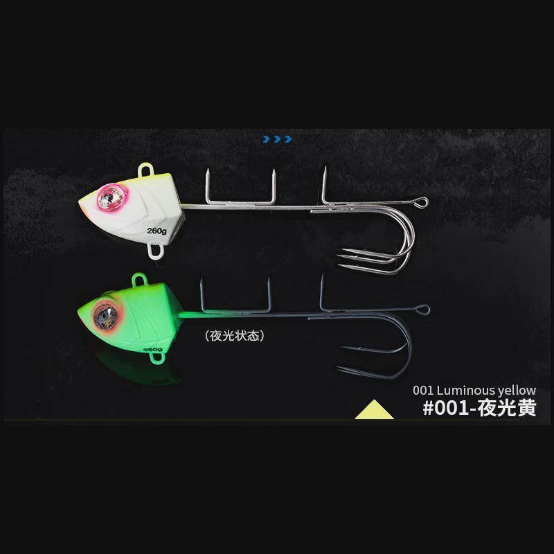 克伊酷达天亚饵船钓带鱼饵150克260ecooda340克三爪夜光太刀鱼钩