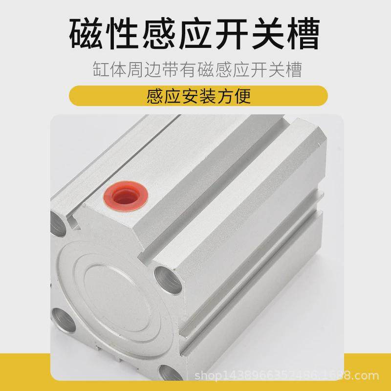 薄型小径sda100缸气缸5101520253035404550-100