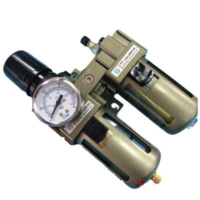 卡美气二联源处理动气件过滤器cac3010油水分离三联件ac40005000