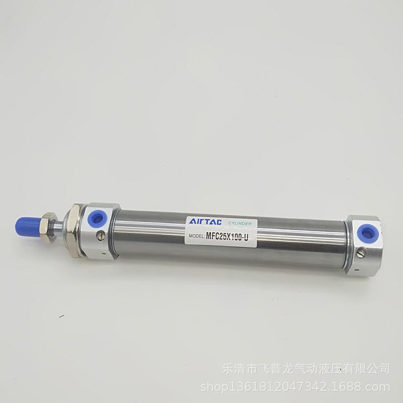 亚德客不锈钢mf规格mfc25x100-u气缓冲亚德客气缸气缸齐全