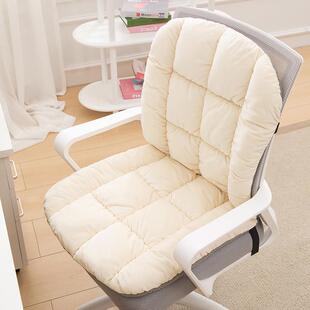 加热学生一体座椅垫子冬季坐垫办公室久坐护腰靠垫加厚靠背屁垫