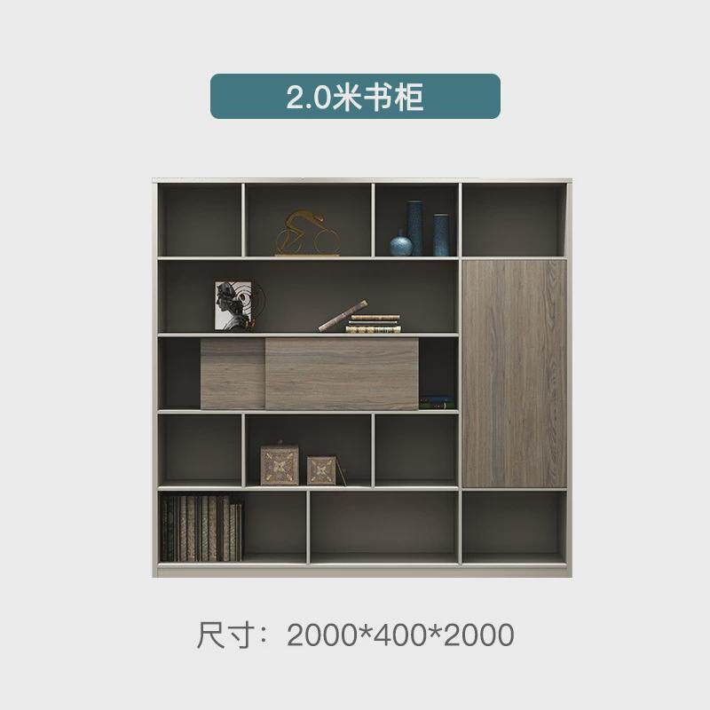 新款老板桌办公桌椅组合大班台简约现代总裁桌办公家具经理主管桌