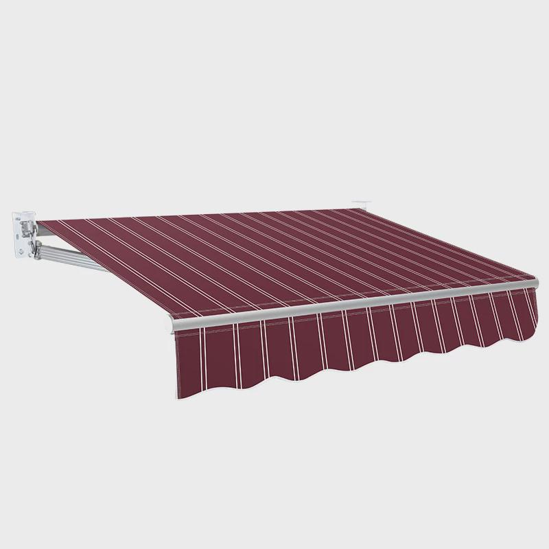 遮阳防雨棚折叠伸收缩式手摇电动篷阳露台户外门面屋檐收缩遮雨篷