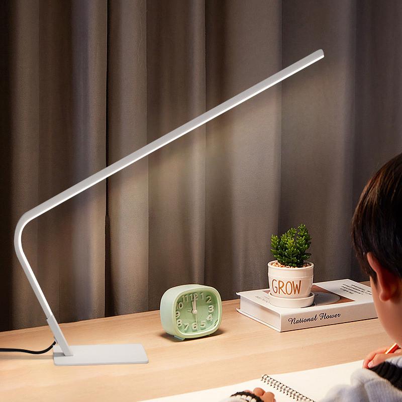 热销三棵松led书桌阅读台灯专用学习写作业桌面学生儿童护眼灯宿