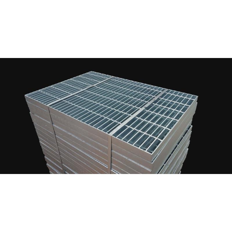 不锈钢板钢格板压焊钢格栅排水沟盖板楼梯平台走道踏步异形厂家