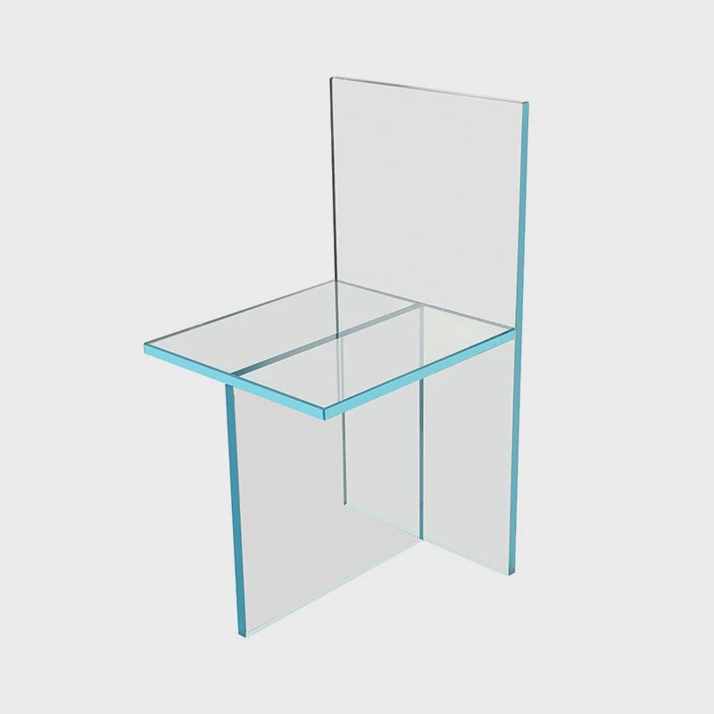 2024透明水晶简约椅子亚克力家用卧室会议室书房椅子餐桌椅化妆凳