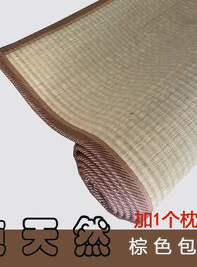 86m0天然传统草席1.8双人床1.5米席子单人学生宿舍0.9m蔺草席老式