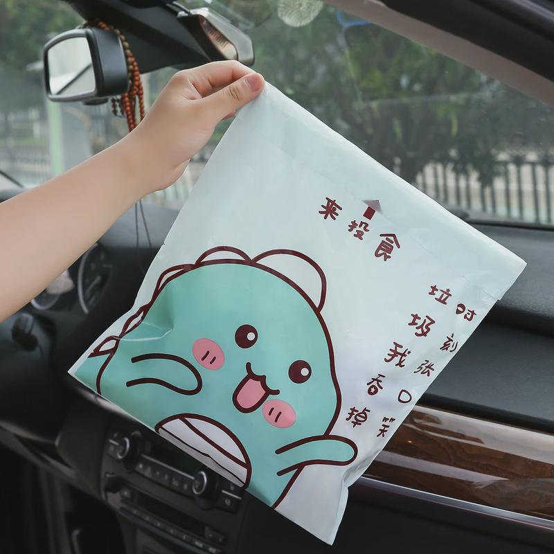 课桌学生车载垃圾袋粘贴儿童桌面清洁袋汽车车内车用可呕吐袋式