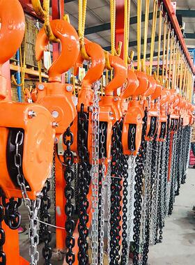 现货批发1/2/3/5吨vc-b手拉葫芦三角形倒链环链式小型手动起重机