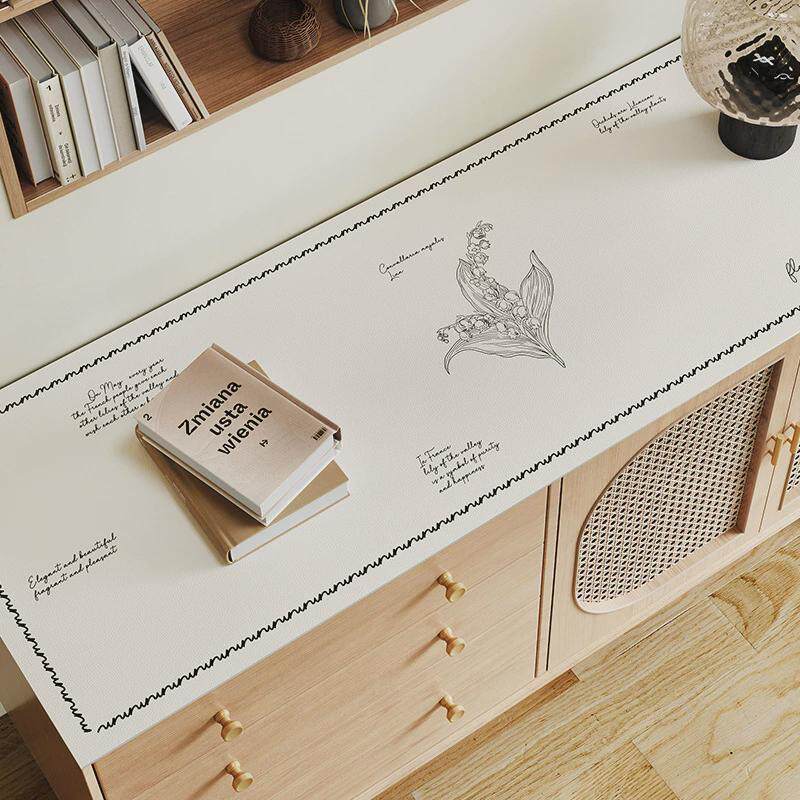 s电视柜桌垫台面保护垫桌面餐边柜书桌垫客厅茶几床头柜垫r