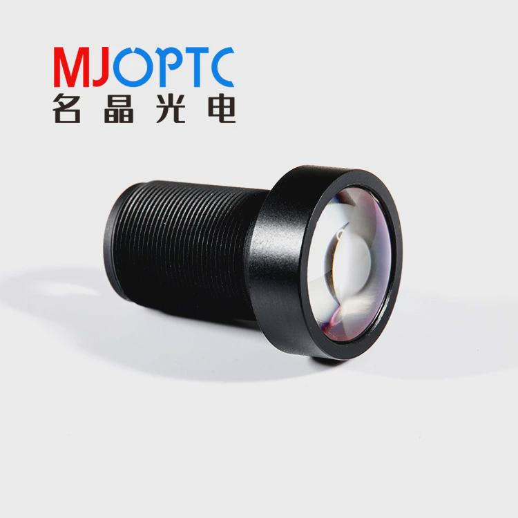 4K车载 安防M12光学镜头1/1.8分之一寸无畸变镜头工业相机大靶面