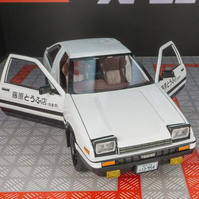 热销建元2407a-2仿真1:24大号ae86金属跑车模型合金秋名山汽车摆