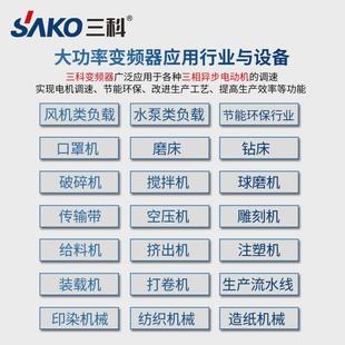 2.2 7.5 18.5kw单相三科三相380v变频器 5.5 转变变频器1.5